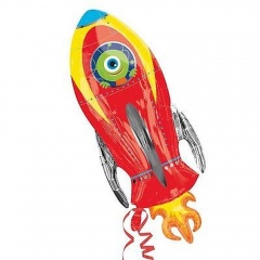 Balon folie figurina Racheta, Amscan 29663