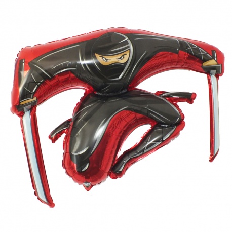 Balon folie figurina Ninja, Amscan 33772