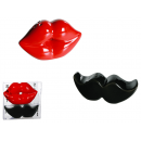 Set cadou solnite cu buze si mustata, 7 x 5 cm, Radar 78/7979