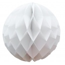 Decor hartie alb pentru Craciun, 30 cm, Radar 41212, 1 buc