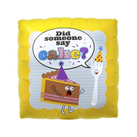 Balon folie 45cm Did Someone Said Cake? , Northstar Balloons 00364