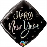 Folie 45 cm " Happy New Year ", Qualatex 27673