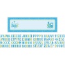 Banner bleu pentru petrecere personalizabil Welcome Baby Boy  165.1 X 50.8cm, Amscan  121460