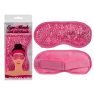 Masca pentru fata cu bilute din gel, roz, 22 cm, Radar 10/5148, 1 buc