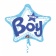 Balon Folie Figurina 81 cm Stea Baby Boy, Anagram 30922, 1 buc