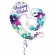 Balon Folie Figurina Inima Best Wishes - 76 x 78 cm, Amscan 30860