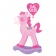 Balon Folie Figurina AirWalker Calut Baby Girl - 58 x 127 cm, Amscan 31611