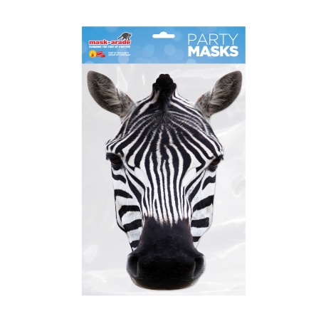 Masca Party Zebra - 29 X 16,Radar RUZEBRA 01