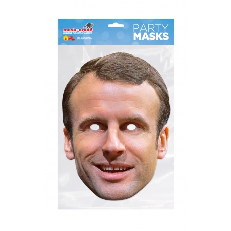 Masca Party Emmanuel Macron - 28 X 20 cm, Radar  RUEMACR 01