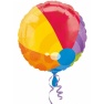 Balon Folie 45 cm Beach Ball, Amscan 13605