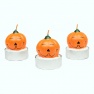 Lumanari Halloween forma dovleac, Radar 52570, set 3 bucati