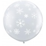 Balon Jumbo 3 FT Diamond Clear Fulgi de Nea, Qualatex 33533