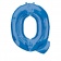 Balon Folie Mare Litera Q Albastru - 60 x 81 cm, Amscan 35433