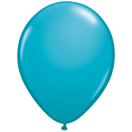 Balon Latex Tropical Teal, 9" Qualatex 43708