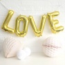 Pachet litere LOVE 41 cm auriu, Anagram