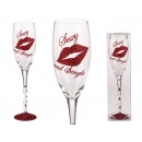 Pahar sampanie "Sexy and single" - ca. 24 cm, Radar 750015, 1buc/set