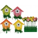 Betisoare decorative ghiveci - ca. 6 x 27 cm, Radar 137167, diverse modele, 4 buc/set