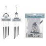 Clopotei de vant cu 4 tuburi - Welcome - H. 50 cm, Radar 830358, 2 modele