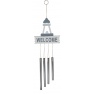 Clopotei de vant cu 4 tuburi - Welcome - H. 50 cm, Radar 830358, 2 modele