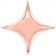 Balon Folie Rose Gold Metalizat Starpoint - 102 cm, Qualatex 57852
