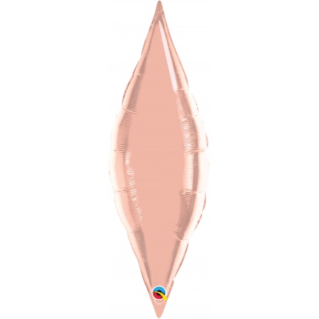 Balon Folie Figurina Taper Rose Gold - 38"/96cm, Qualatex 57848
