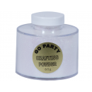 Pudra cu sclipici Alb Iridiscent Pentru Baloane- 60 gr, Qualatex 82492