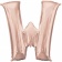 Balon Folie Mare Litera W Rose Gold - 71 x 83 cm, Amscan 36586