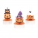 Lumanari Halloween forma dovleac, Radar 52966, set 3 bucati