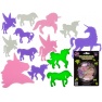 Unicorni decorativi fosforescenti - 2 marimi, Radar 90/1056, set 14/buc