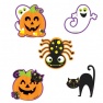 Decupaje pentru Halloween, A191107-55, set 10 buc