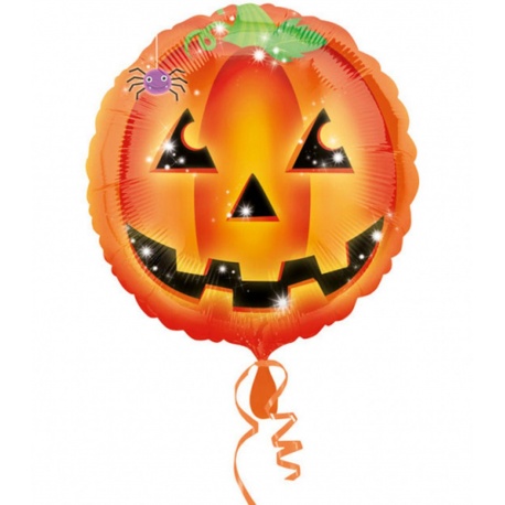 Balon folie 45 cm Dovleac Vesel - Amscan 25611