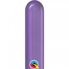 Baloane Latex Modelaj Chrome - Purple, 2" x 60", Qualatex 58286