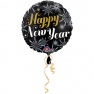 Balon Folie 45 cm " Happy New Year " Sparkle, Amscan 27249