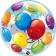 Balon Bubble 22"/56 cm, Baloane, Qualatex 15606