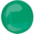Balon folie orbz Verde - 38 x 40 cm, Amscan 31942