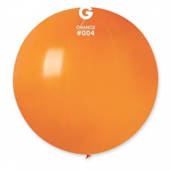 Baloane Latex Jumbo 48 cm, Orange, Gemar G150.04, set 50 buc