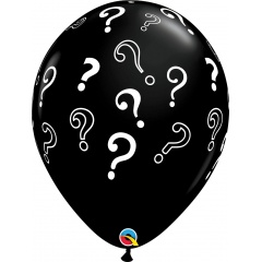 Baloane latex 16''/41 cm Question Mark, Qualatex 85843