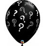 Baloane latex 16''/41 cm Question Mark, Qualatex 85843