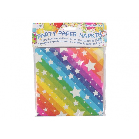 Servetele colorate, 33 x 33 cm, Radar 62/0805, Set 12 buc, 3 modele