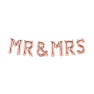 Pachet baloane folie Mr. & Mrs. rose gold - 41 cm, 58820