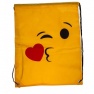 Rucsac haios cu emoji din material textil, ca. 42 x 34, 02/5018, 6 modele
