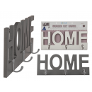 Placuta decorativa - Home - pentru chei, ca. 29 x 11,5 cm, Radar 144209, 2 modele, 1 bucata