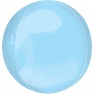 Balon folie orbz Pastel Blue - 38 x 40 cm, Radar 39111