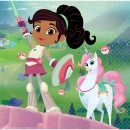Servetele de masa Nella The Princess  pentru petrecere - 33 x 33 cm, Radar 9904010, 16 buc