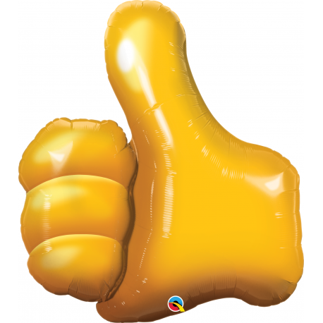 Balon folie figurina thumbs up!, 89 cm, Qualatex 47575