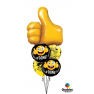 Balon folie figurina thumbs up!, 89 cm, Qualatex 47575