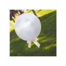 Set 4 fundite ivory pentru baloane, 10 x 9 cm, Radar 50278