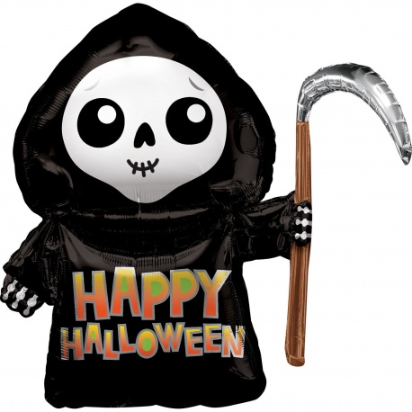 Balon folie figurina Happy Grim Reaper, 69 cm, Radar 39984