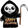 Balon folie figurina Happy Grim Reaper, 69 cm, Radar 39984