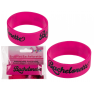 Bratara silicon cu glitter Bachelorette -10 x 2.6 cm, Radar 190138